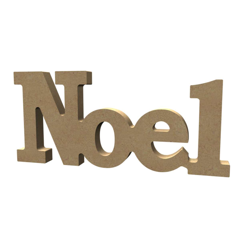 Gomille MDF Figur Noel, dick, 23x10 cm