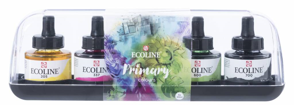 Royal Talens Ecoline Set Primär 5x30 ml