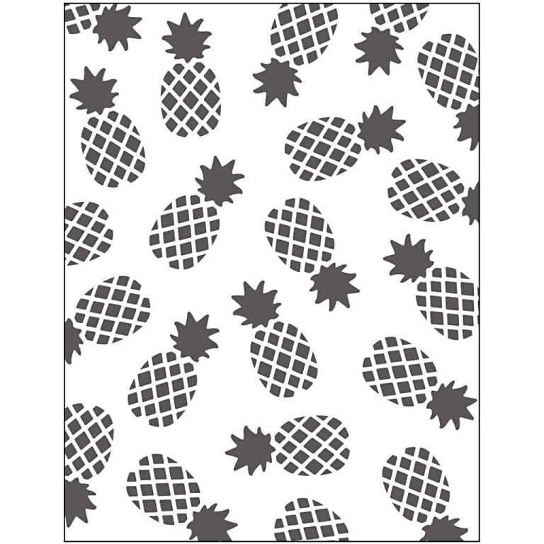 CC Ananas Prägefolder 11x14 cm