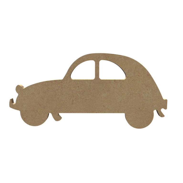MDF Figur 2CV Ente 15 cm