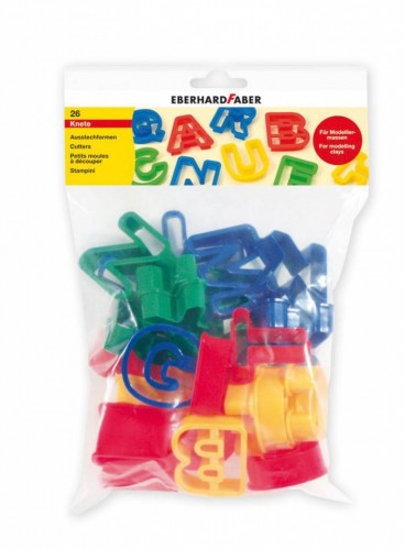 FIMO Alfabet Uitsteekvormpjes 26 Stuks - Polymeerklei Boetseerklei