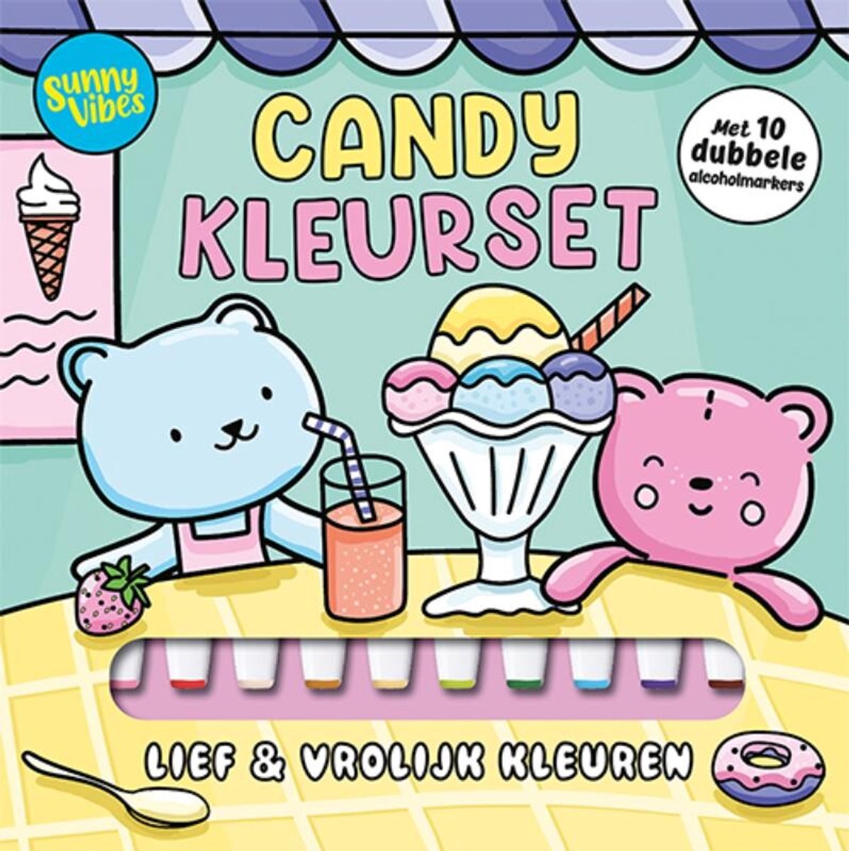 Die Laterne Sunny Vibes - Bonbon-Farbset