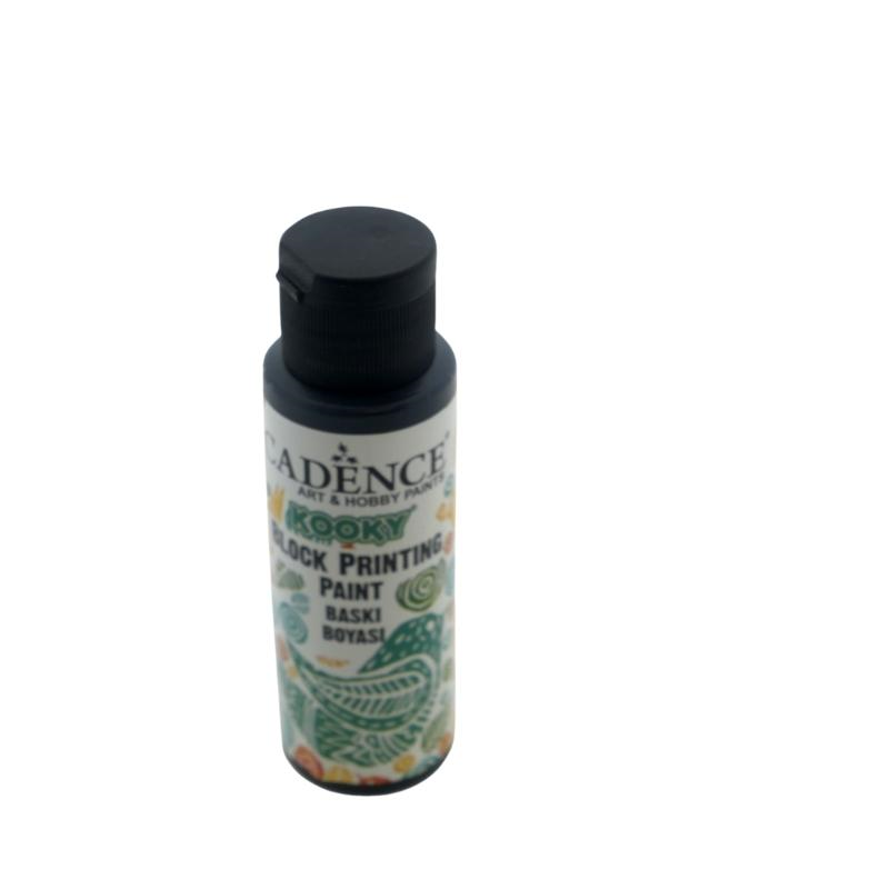 Cadence Kooky Leinenfarbe 70 ml Schwarz