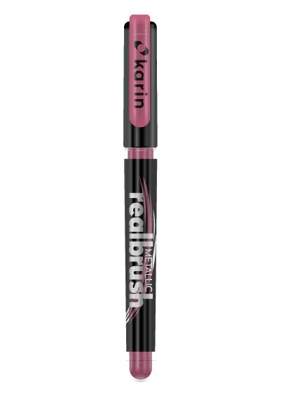 Karin Realbrush Metallic Acryl 8316 Violet Red