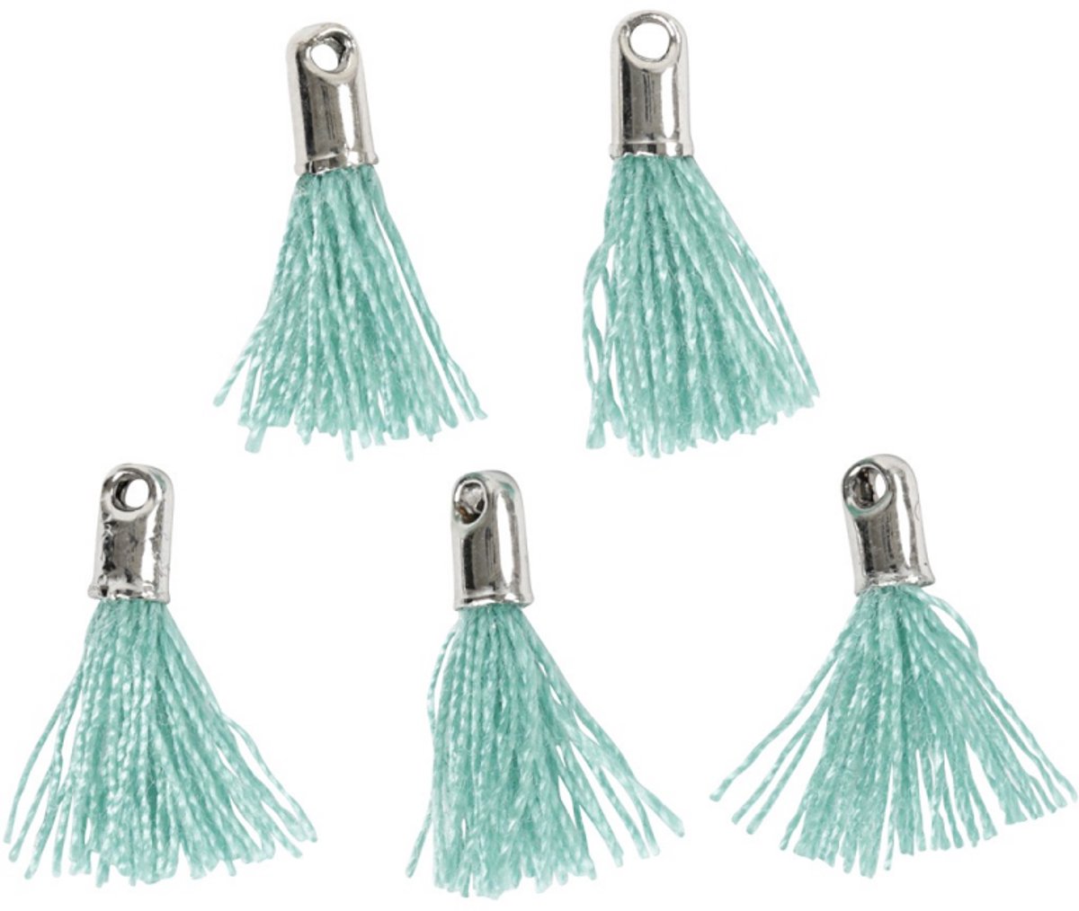 CC Tassel 10 mm Groen 5 stuks