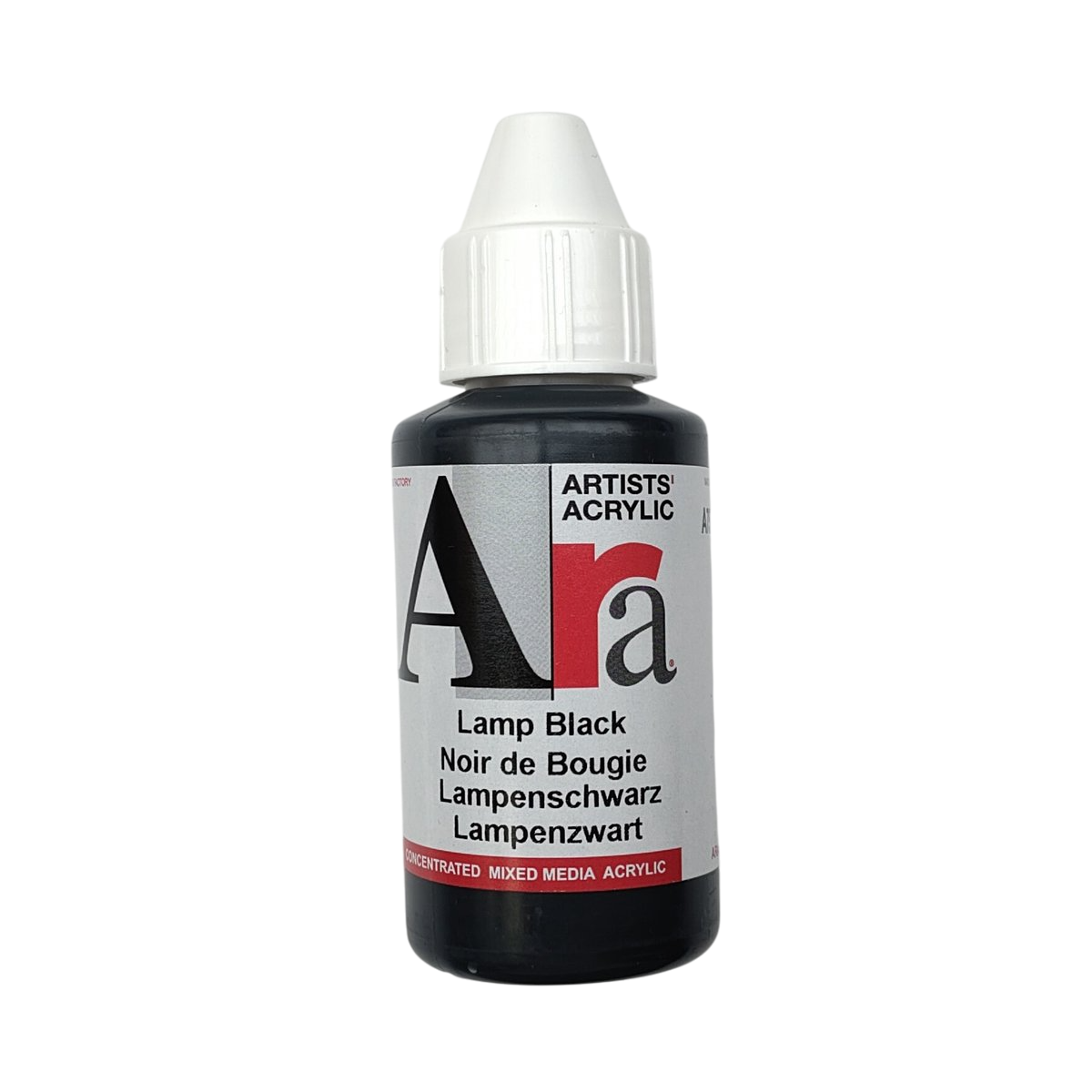 Ara Acrylverf Lamp Black 100 ml