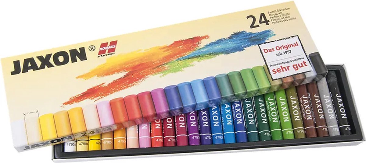 Jaxon Oil Pastel Crayons Set of 24