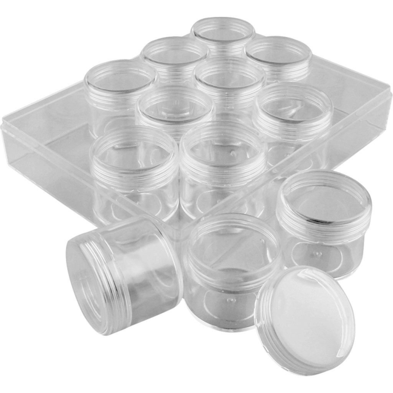 CC Opslagdoos met Potjes 30mm 12 stuks
