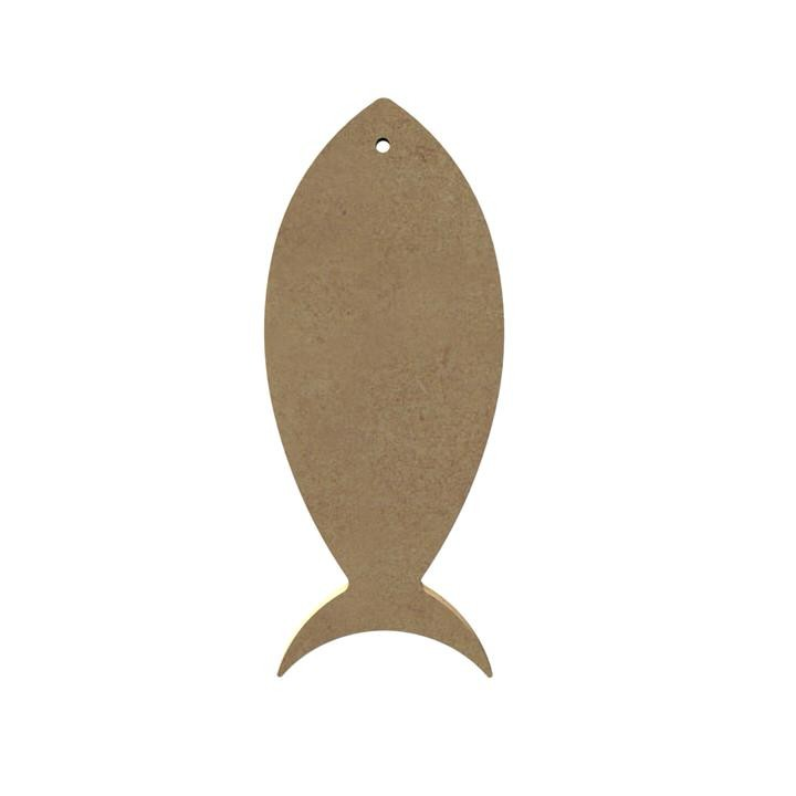 MDF Figuur Sardine 15 cm