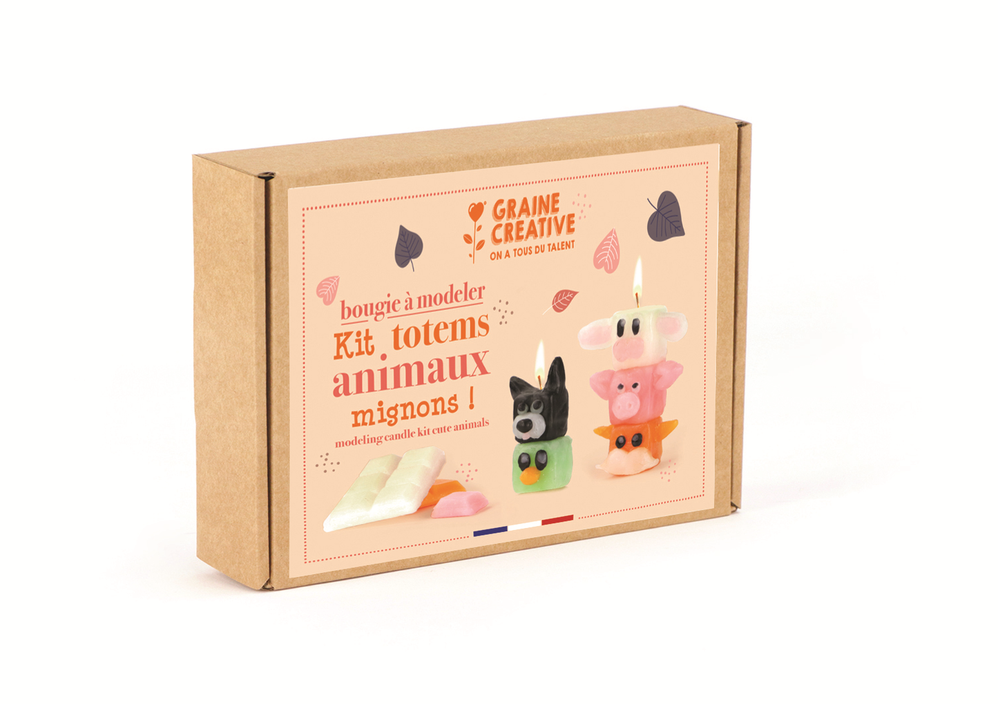 GC Kerzen Knet-Set Tiere Totem
