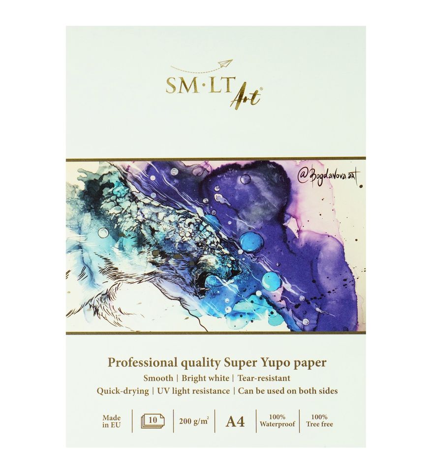 SMLT Professional Paper Pad Yupo A4 200gsm 10 sheets