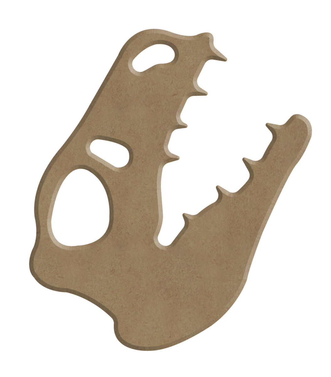 Gomille MDF Figure 7x8 cm Dino Skeleton