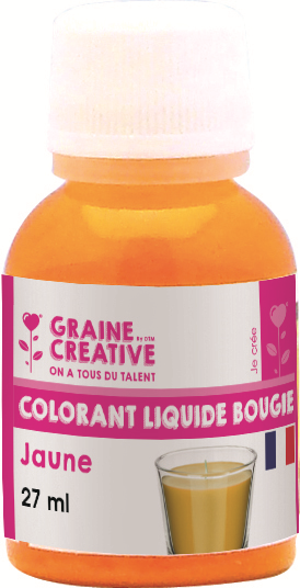 GC Flüssige Kerzenfarbe 27 ml Gelb