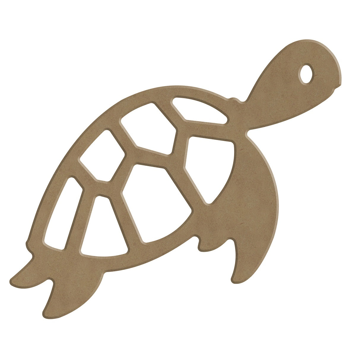 Gomille MDF Figuur 16x13,5 cm Schildpad