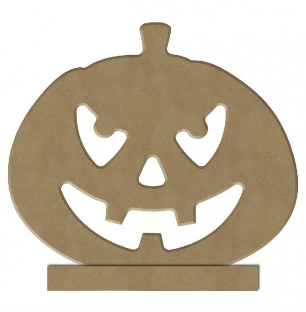 Gomille MDF Waxinelichthouder Pompoen 12x8,7x11 cm