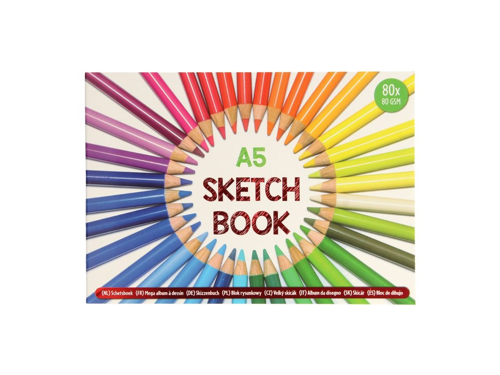 Wins Schetsboek A5 80 vel 144 gr
