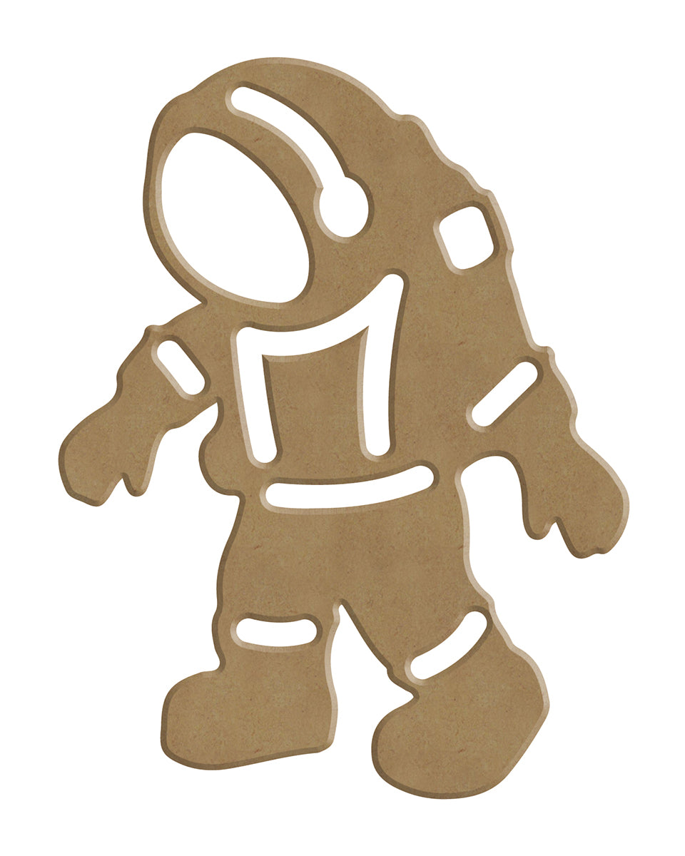 Gomille MDF Figuur 10x13 cm Astronaut