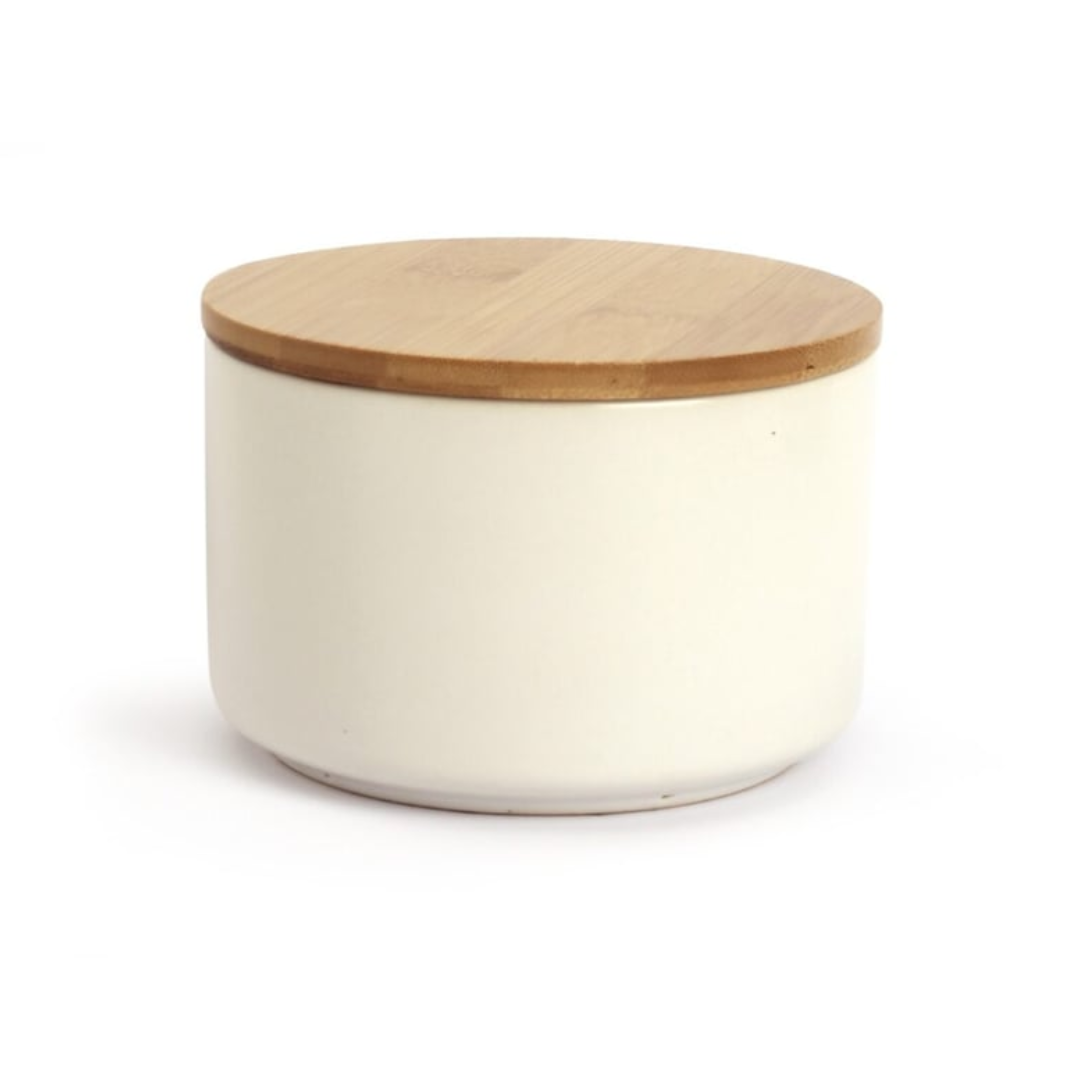 GC Ceramic Candle Jar with Lid 8.9x10 cm