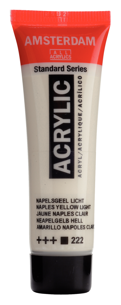 Royal Talens Amsterdam Acrylic Paint 20 ml 222 - Naples Yellow Light