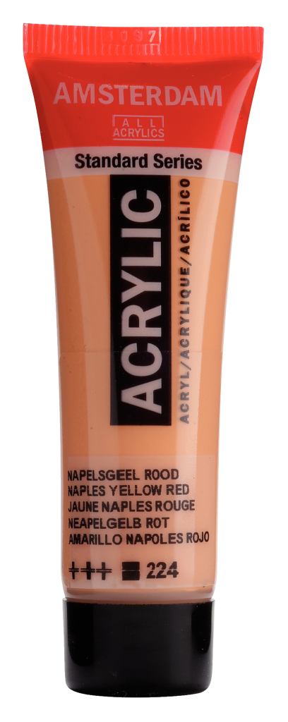 Royal Talens Amsterdam Acrylic Paint 20 ml 224 - Naples Yellow Red