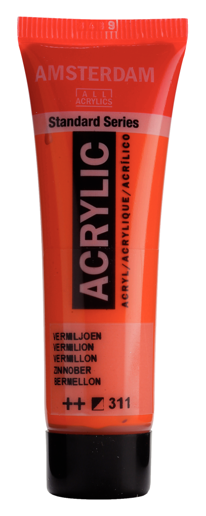 Royal Talens Amsterdam acrylverf 20 ml 311 - Vermiljoen