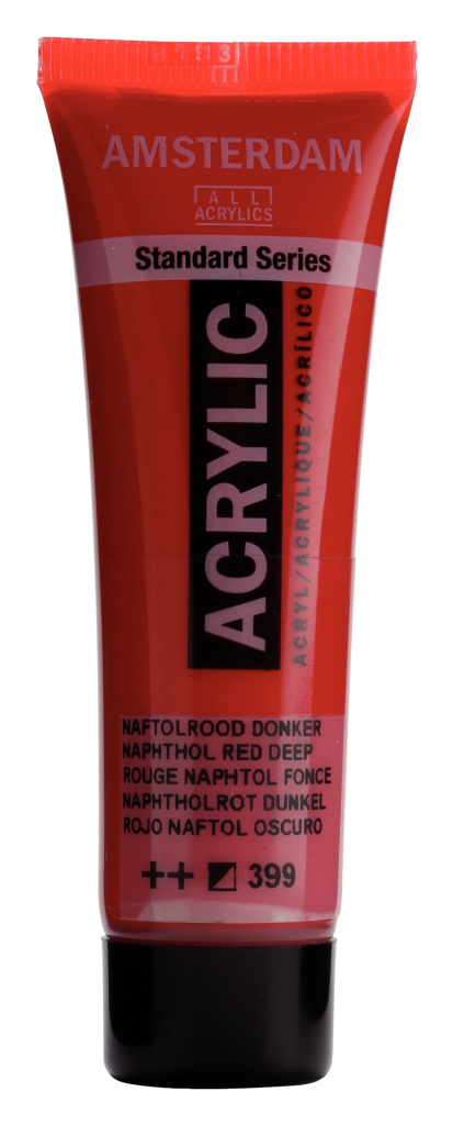 Royal Talens Amsterdam acrylverf 20 ml 399 - Naftolrood Donker