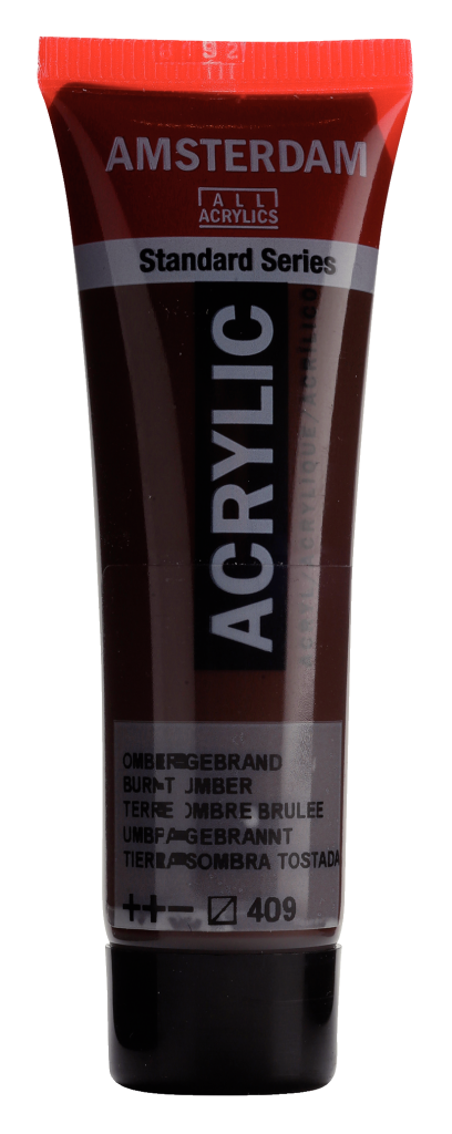 Royal Talens Amsterdam Acrylfarbe 20 ml 409 – Umbra gebrannt