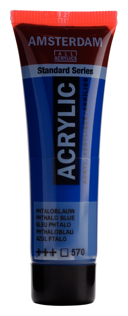 Royal Talens Amsterdam Acrylfarbe 20 ml 570 – Phthaloblau