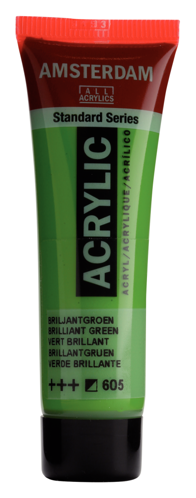 Royal Talens Amsterdam Acrylic Paint 20ml 605 - Brilliant Green