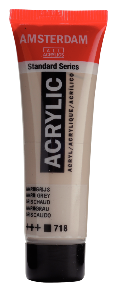 Royal Talens Amsterdam acrylverf 20 ml 718 - Warmgrijs