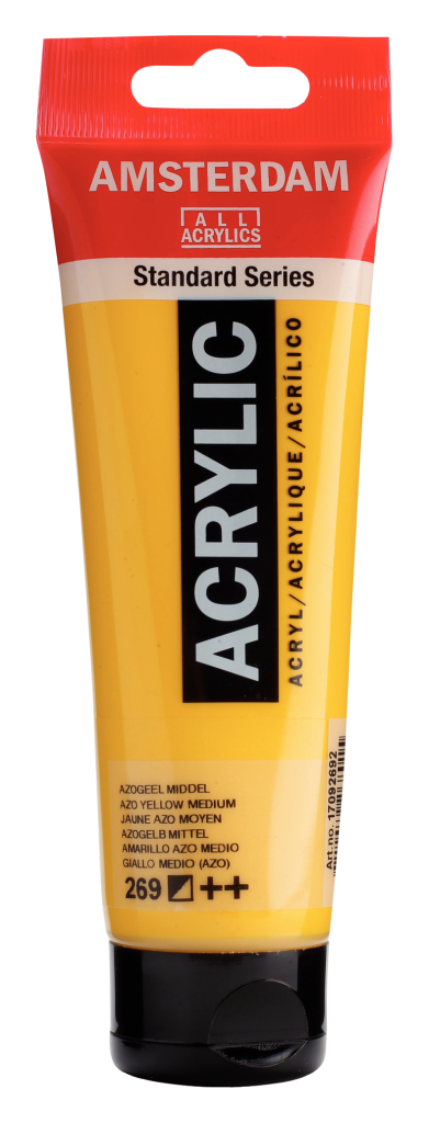 Royal Talens Amsterdam Acrylfarbe 120 ml 269 - Azogelb Mittel