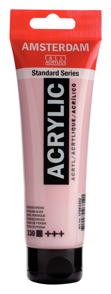 Royal Talens Amsterdam Acrylic Paint 120ml 330 - Persian Rose