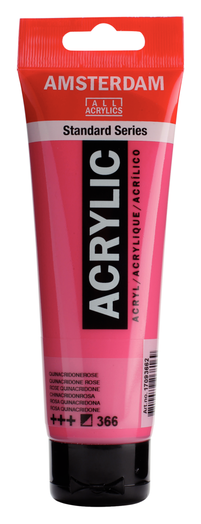 Royal Talens Amsterdam acrylverf 120 ml 366 - Quinacridoneroze