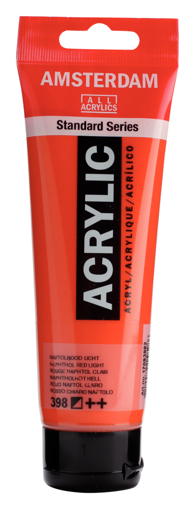 Royal Talens Amsterdam acrylverf 120 ml 398 - Naftolrood Licht