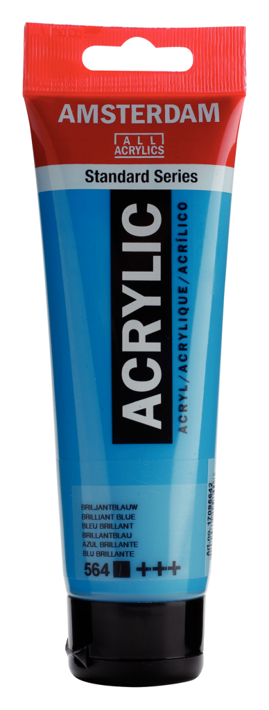 Royal Talens Amsterdam acrylverf 120 ml 564 - Briljantblauw