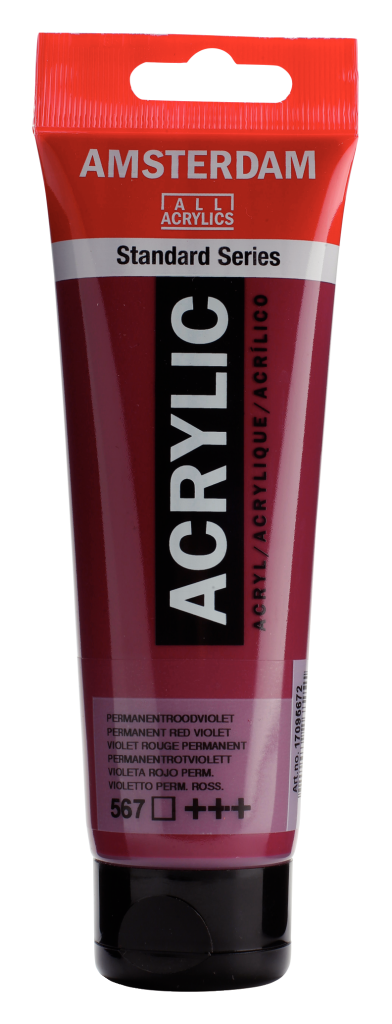 Royal Talens Amsterdam Acrylfarbe 120 ml 567 – Permanentrotviolett