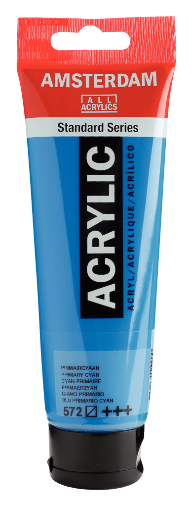 Royal Talens Amsterdam Acrylfarbe 120 ml 572 - Primär Zyan