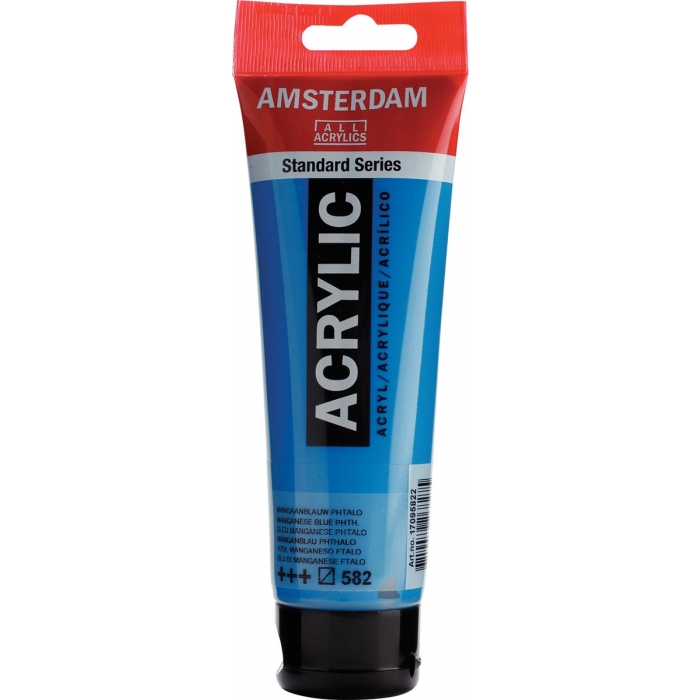 Royal Talens Amsterdam Acrylfarbe 120 ml 582 – Manganblau Phthalo