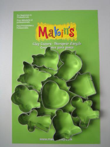 Makins Uitsteekvorm Everyday 9 PC Set - Polymeerklei & Boetseerklei