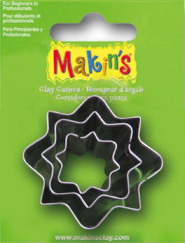Makins Clay Uitsteekvorm Caption 3 PC Set - Polymeer & Boetseerklei