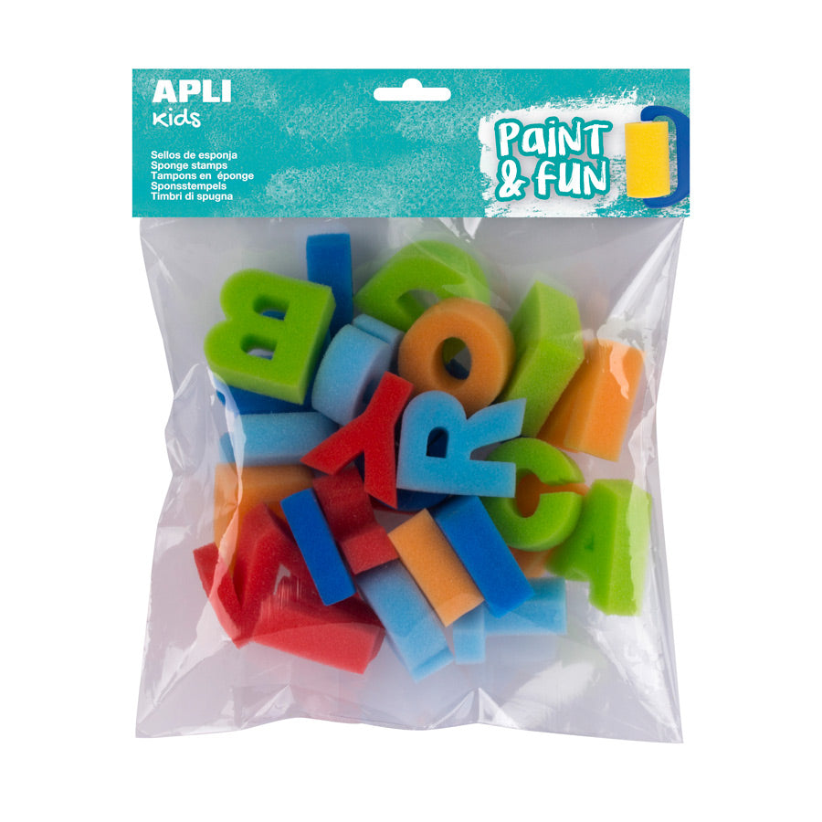 Apli Schaumstempel ABC 26 Stück