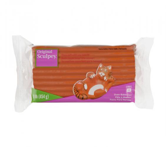 Sculpey Original Terracotta 454gr - Polymeerklei / Boetseerklei
