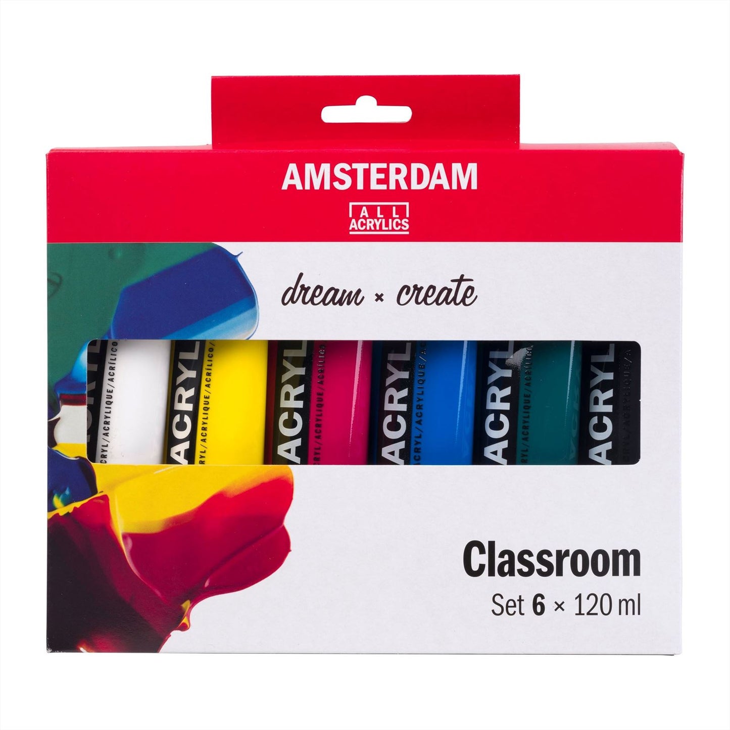 Royal Talens Amsterdam Acrylverf Educatie Set 6x120 ml