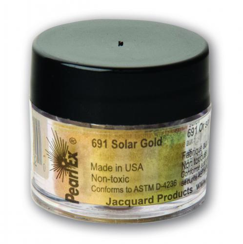 FIMO PearlEx Zonne-goud 3gr - Pigment voor Polymeerklei - Afwerking