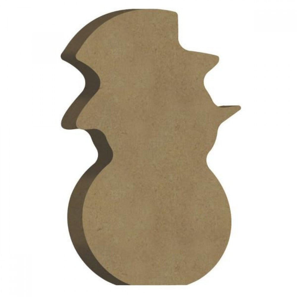 Gomille MDF-Figur Schneemann 7 x 4 cm