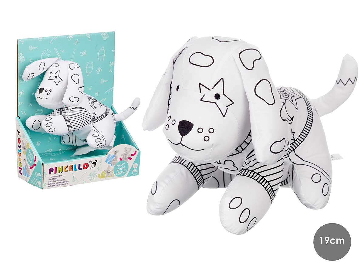 Pincello Coloring Plush Dog