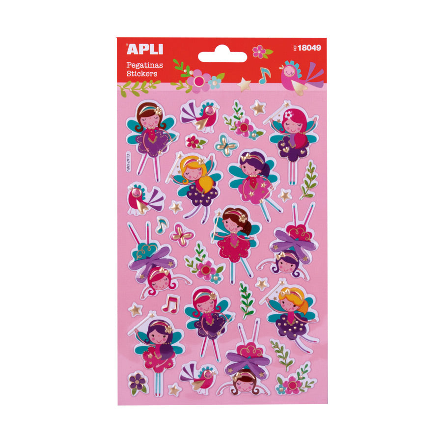 Apli Stickers Vel Feeën 32 stuk