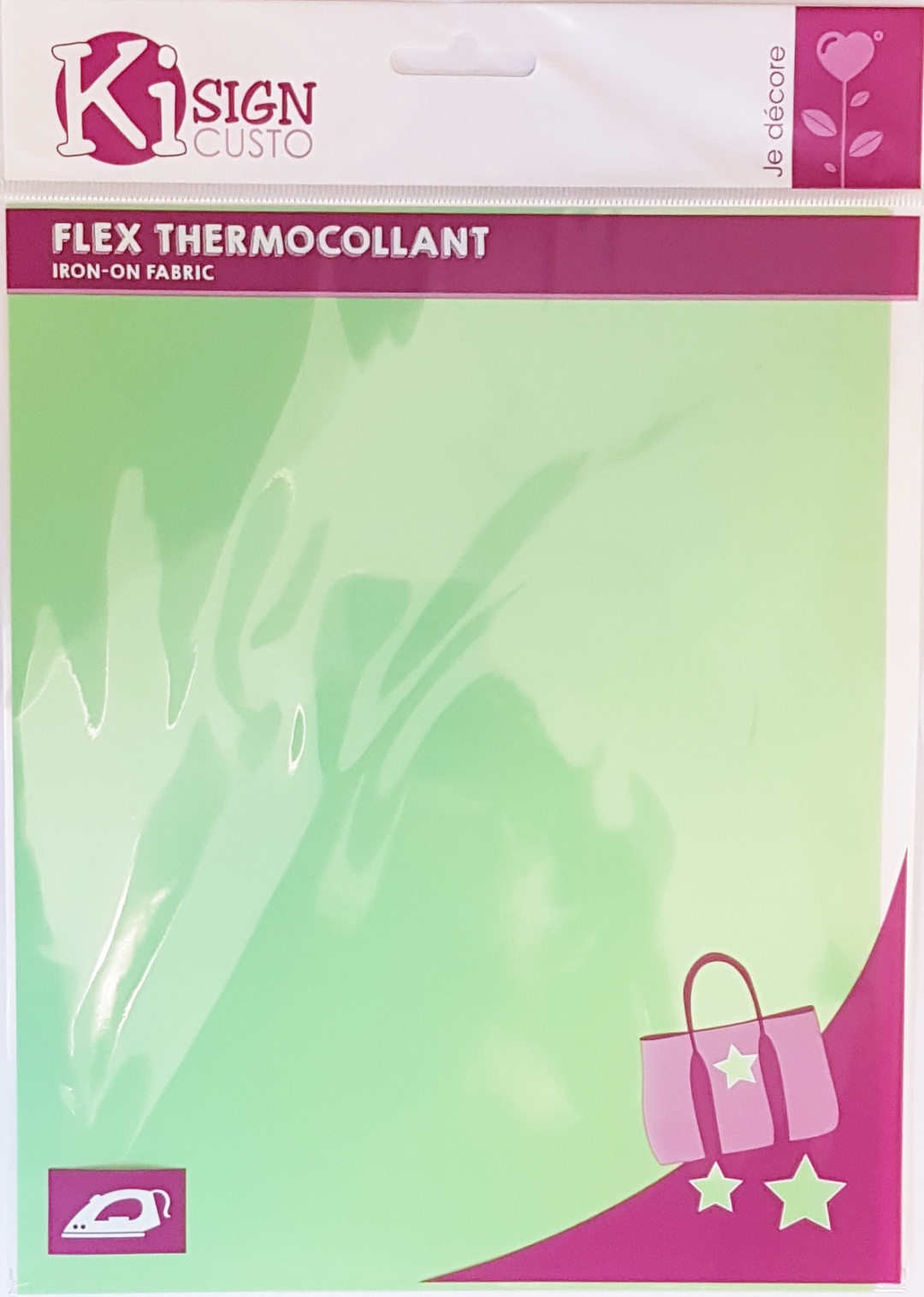Ki-sign Flexible Iron-on Film Matte 20x25 cm Green