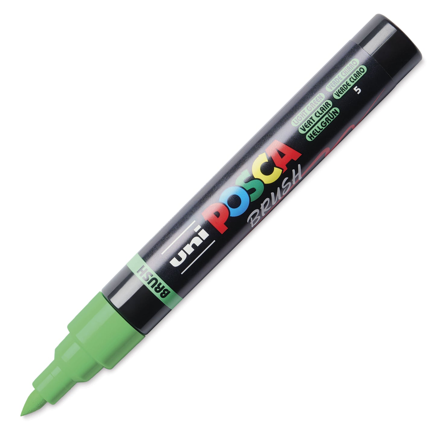 Uni Posca Brushmarker 5M Lichtgroen