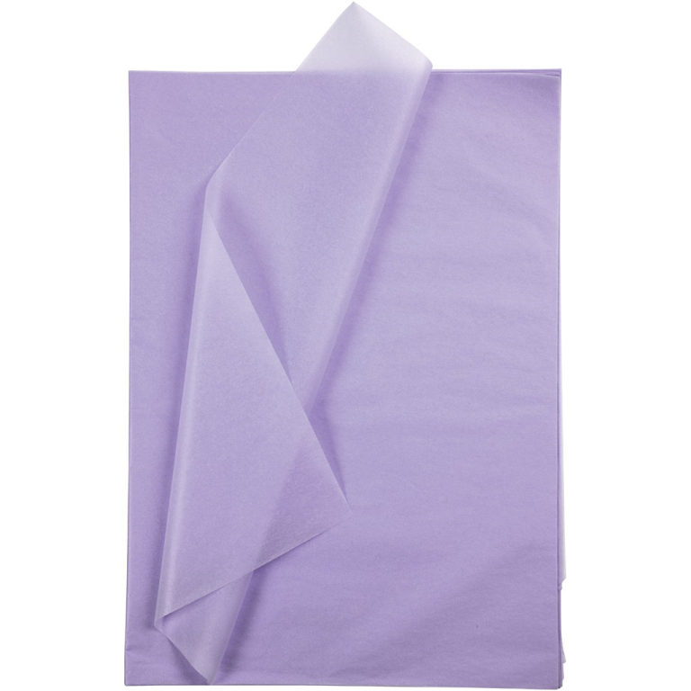 CC Tissuepapier 50x70 cm Lichtpaars 10 vel